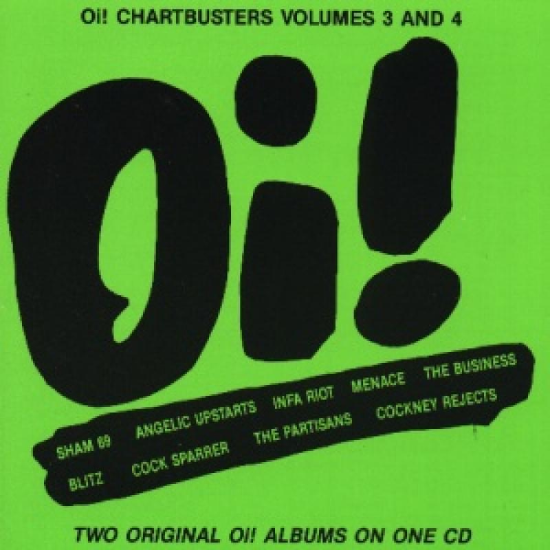 Sampler - Oi! Chartbusters, Vol. 3 und 4 (2 LPs on 1 CD)